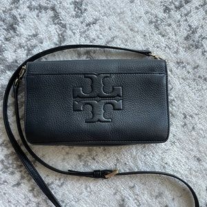Tory Burch Black Leather Crossbody